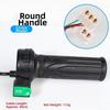 Black Electric Vehicle Handlebar Multistyles E-Bike Twist Throttle  Reverse Switch Accessories