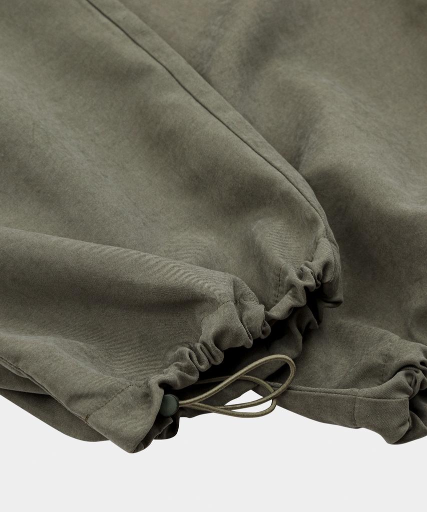 LETTERCOMO Nightfall Utility Wide Banding Pants Khaki