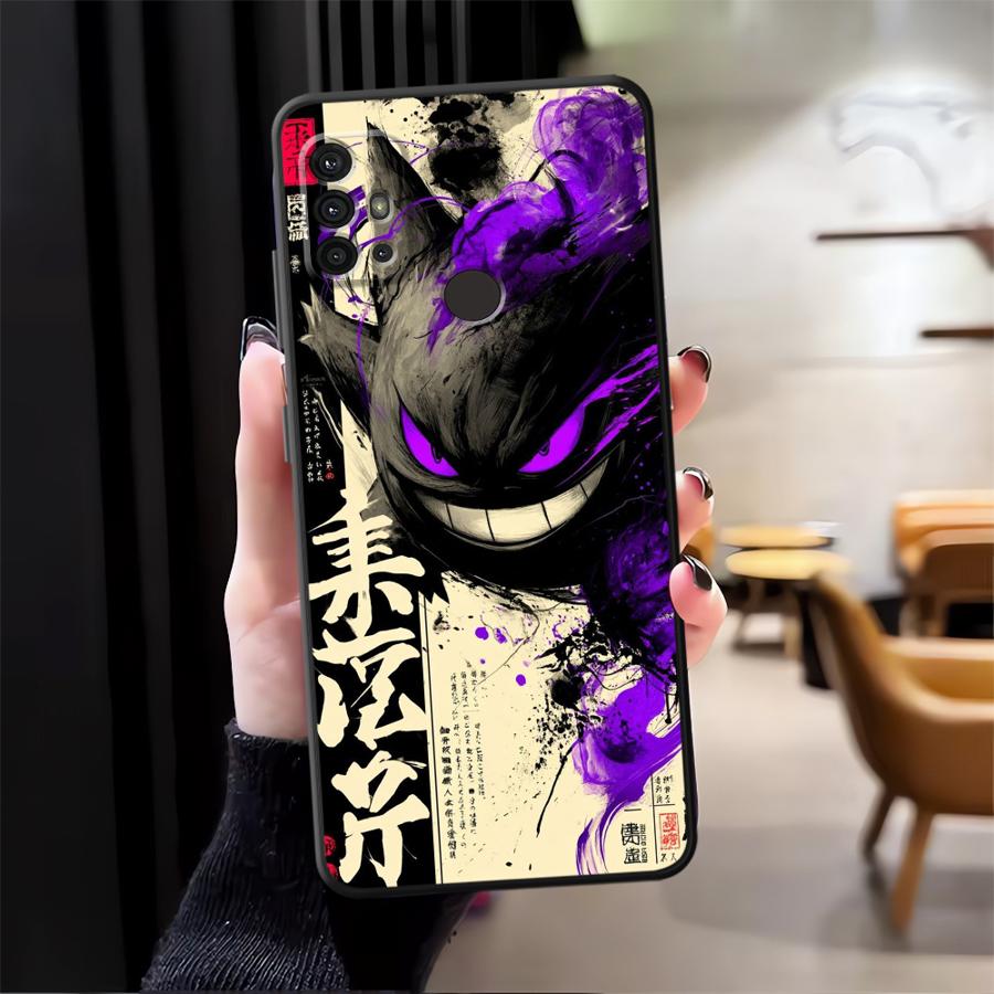 Hot Anime Pokemon Phone Cover Case for Motorola Moto G50 G53 G30 G52 G22 Edge40 G60s Edge 20 Pro 30 Lite G32 G71 G51 G73