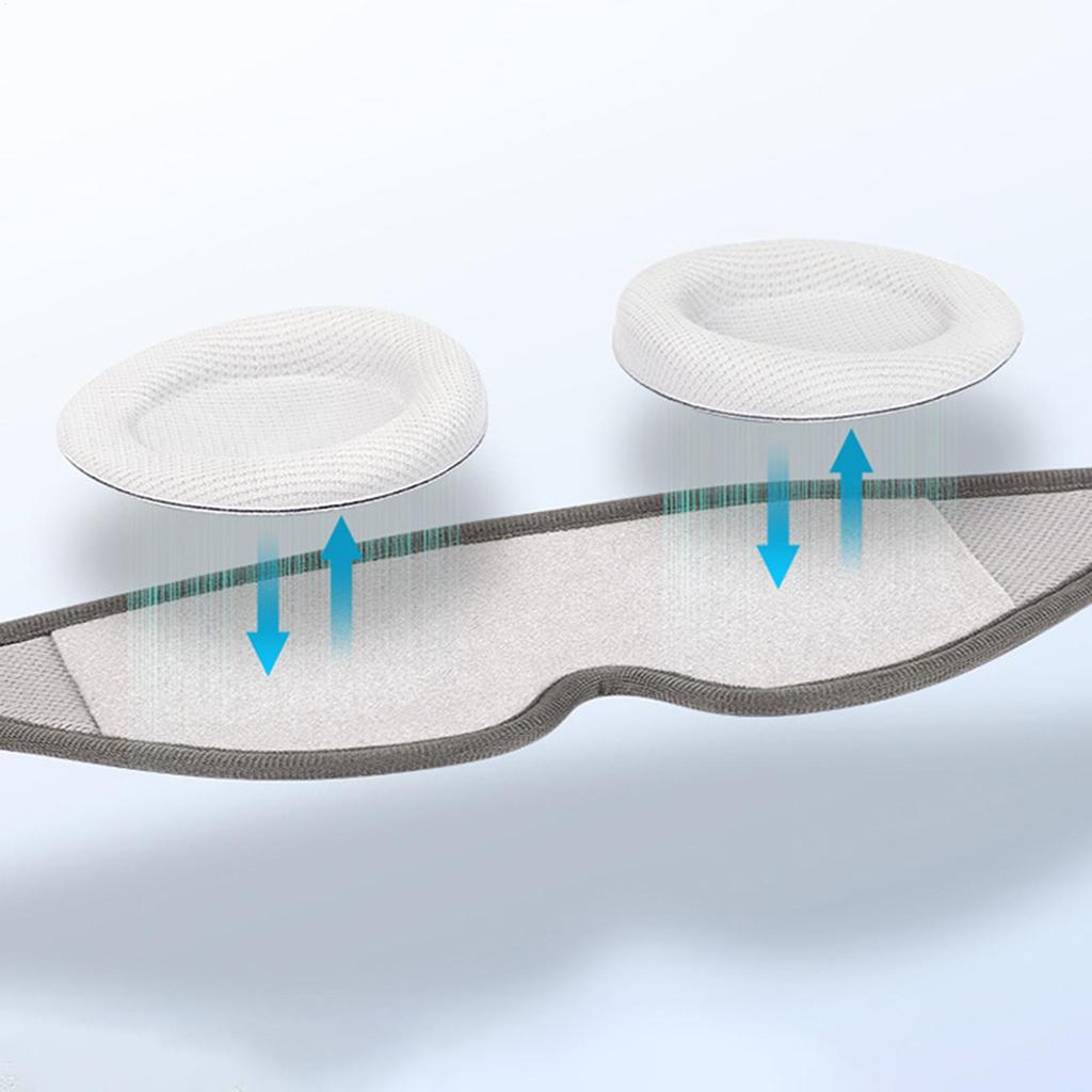 3D Sleep Eye Masque Blindfold Sleeping Cover Soft Eyepatches For Travel Airplane Nighttime Spa Road Trip Home Camping Dormitory