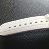 Used M-WATCH by MONDAINE White Watch Waterproof 10ATM