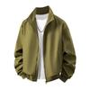 Men's Cross-Border Korean Style Stand-Collar Jacket - Trendy, Loose Fit for Spring & Autumn