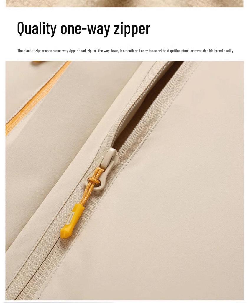 Mountain Series Outdoor Waterproof Windproof 3-in-1 Detachable Parka for Women and Men