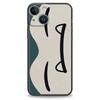 Pouzdro s obličejem Pokémona Pikachu pro iPhone 14 Plus 7 8 6S 11 12 Mini SE 13 Pro Max XR XS X 14Pro 13Mini 14 Luxusní černé pouzdro na telefon