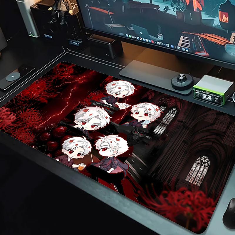 Church Color Mouse Pad Large Gaming Table Cushion Non-slip Laptop Tablet Big Mousepad XXL Mat Mini PC Playmat With Lock edge