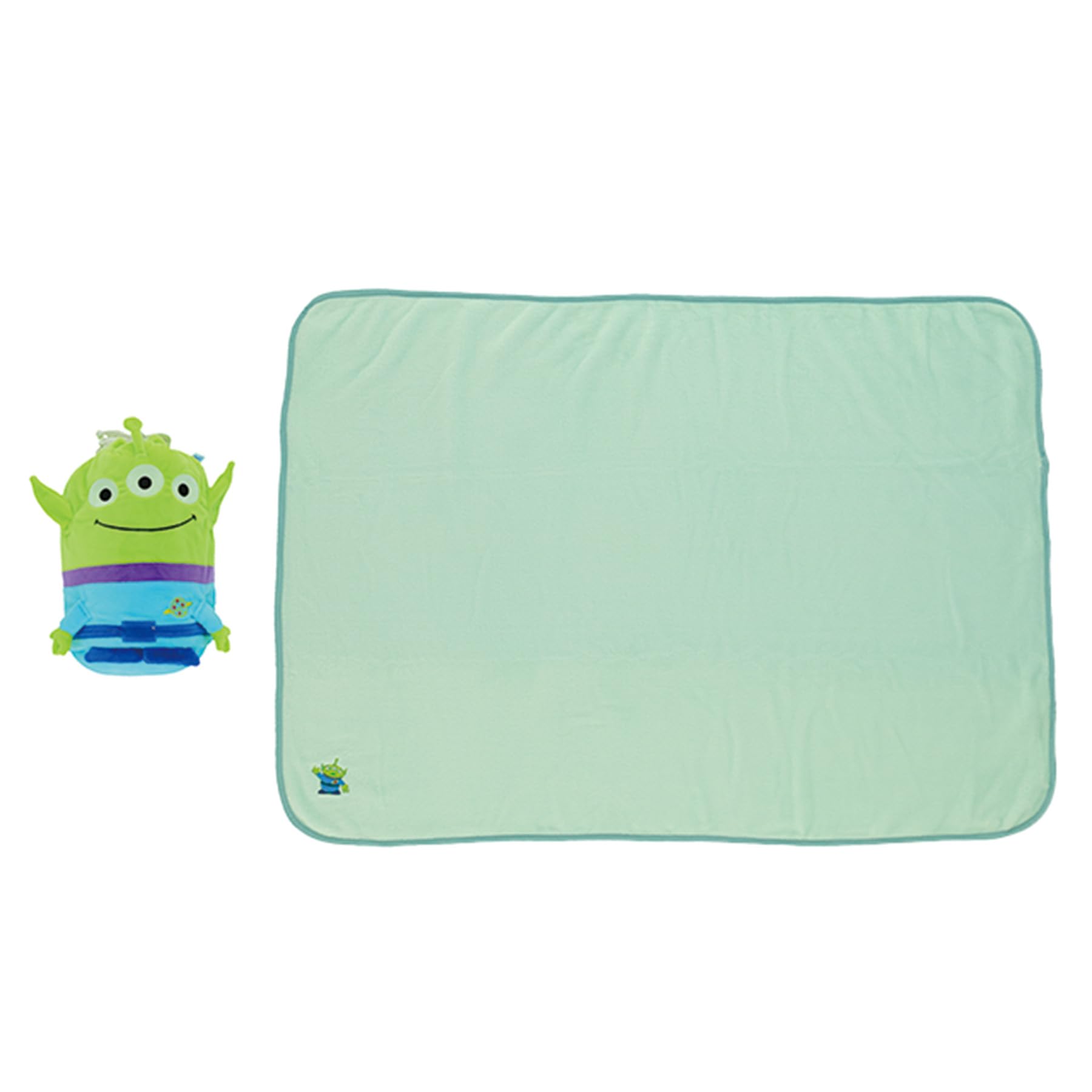 

Marushin Mascot Drawstring Blanket - Toy Story Alien - Fluffy, Approx. H70 x W100cm - Cute, Fluffy, Stylish, Warm Blanket - 2245029900