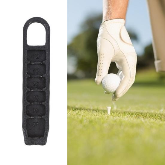 Golf Tee Elevator 20-70mm Presisjons Tee Høydejusterer 3D-printet Tee Setter Verktøy for Konsistente Svinger Treningsutstyr