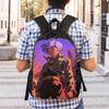 Trunks College Bag Back To School Season Spiky Purple Hair Teen Fighter  Good Quality Backpack