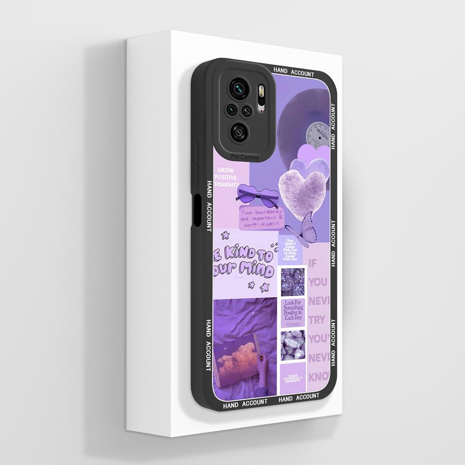 For Redmi Note 10 10T 10S Case Fantasy Color Flowers Phone Shell For Xiaomi Redmi Note10 4G 5G Soft Liquid Silicone Back Covers
