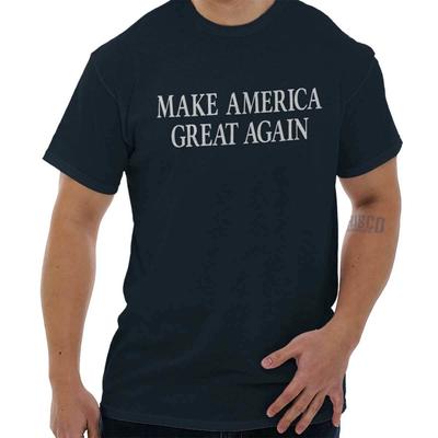 Make America Great Again Trump Unterstützer Damen oder Herren Rundhals T-Shirt