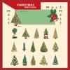 30pcs/lot Kawaii Scrapbook Stickers Christmas Series Diary Planner Decorative Craft Stationery Sticker LXY