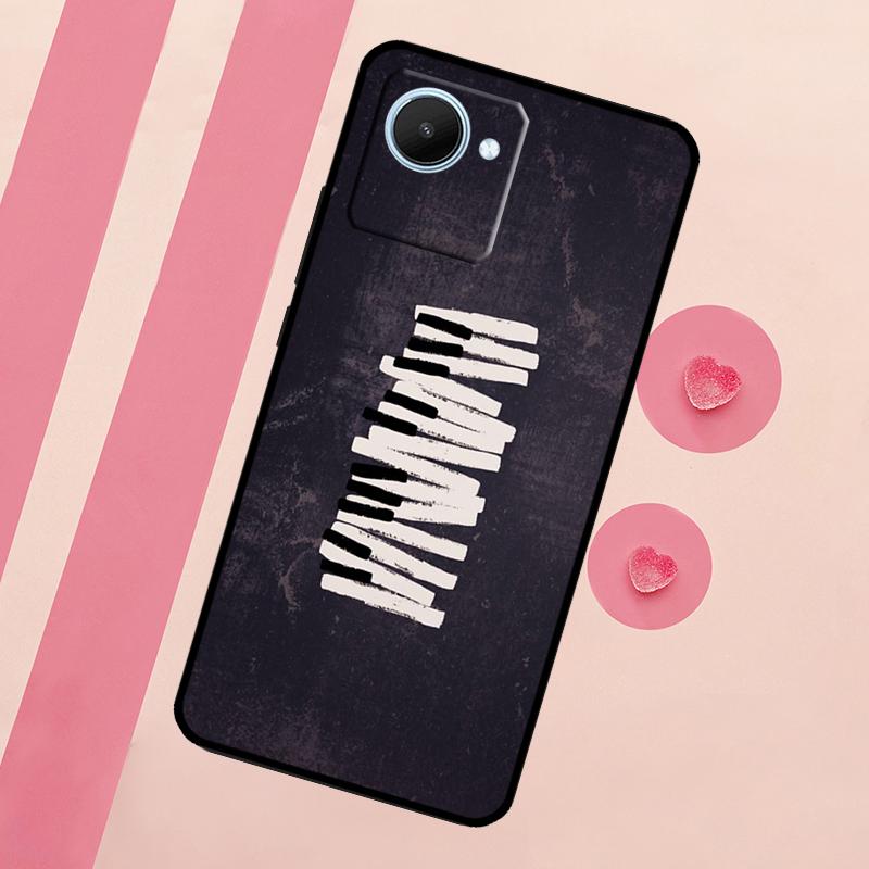 Minimalist Music Lover For Realme 10 11 12 13 14 Pro Plus C55 C71 C75 C67 C63 C61 C53 C35 C65 GT6 GT7 15 Pro Case