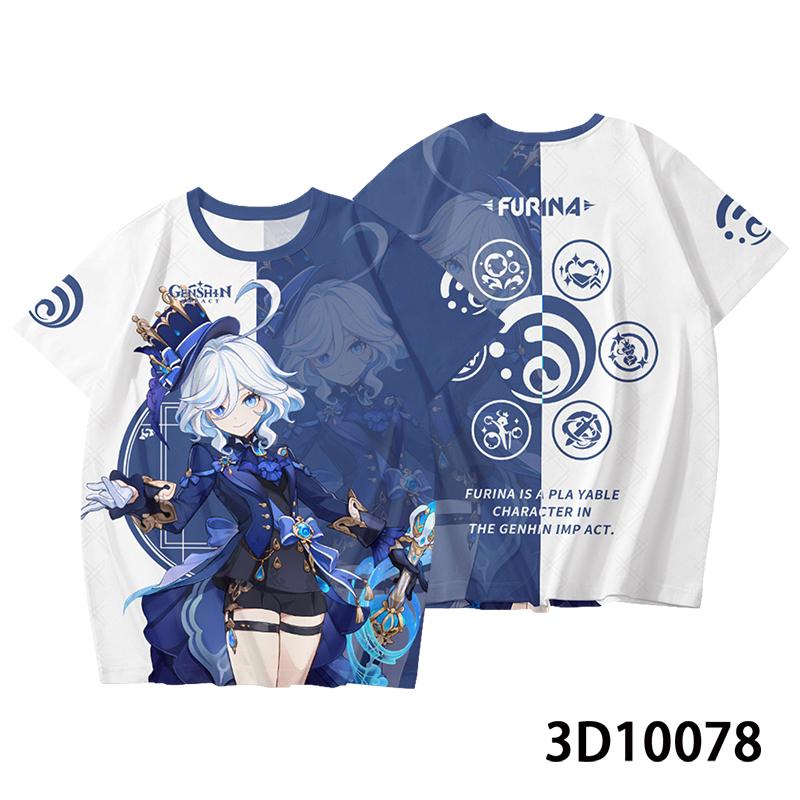 T-shirt 3D Mizuki Print Anime t shirt For Men Women Harajuku T shirt Kids Top
