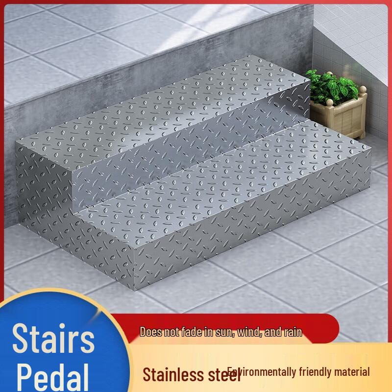 Jundingying Industrial Stainless Steel Anti-slip Step Stool