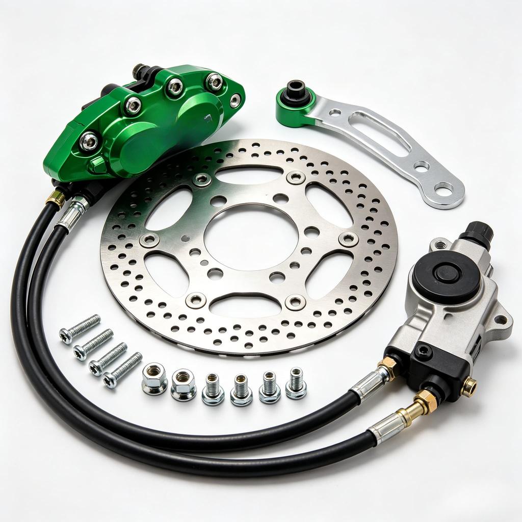 Complete Rear Brake Kit Fits for Talaria X3 MX3 MX4 Sur Ron Ultra Bee Light Bee X Off Road Bike Upgrade Accessories