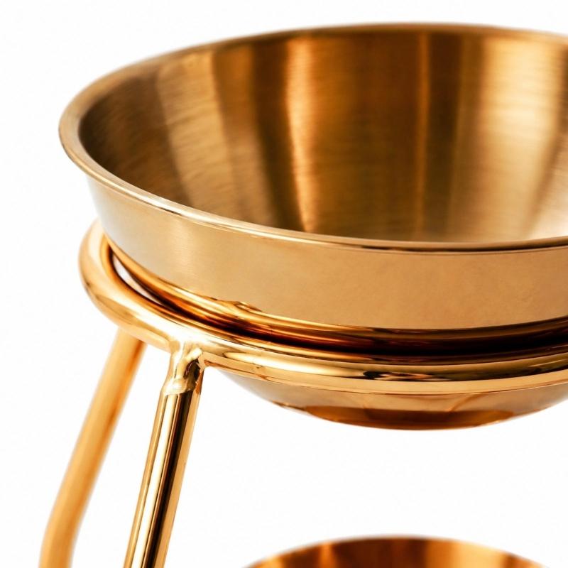Waxes Melt Burners Essential Oil Burners,Metal Oil Burners Tealight Waxes Warmers Aromatherapys Holder Candle Scented Diffuser