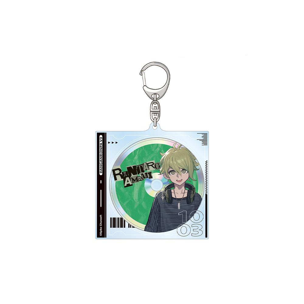 Danganronpa Makoto Naegi Sayaka Maizono Kyoko Kirigiri Junko Enoshima Nagito Komaeda HD Acrylic Keychain Bag Pendant Anime Goods