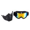 1 Pezzo Moto da Cross a Prova di Esplosione Motocross Cs Gioco di Guerra Paintball Caccia Maschera Tattica Maschera Antivento per Moto