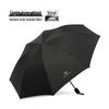 Fully Automatic Dual-Use Folding Umbrella with Logo - Sun & UV Protection, Black Glue Sunshade for Sunny/Rainy Days.