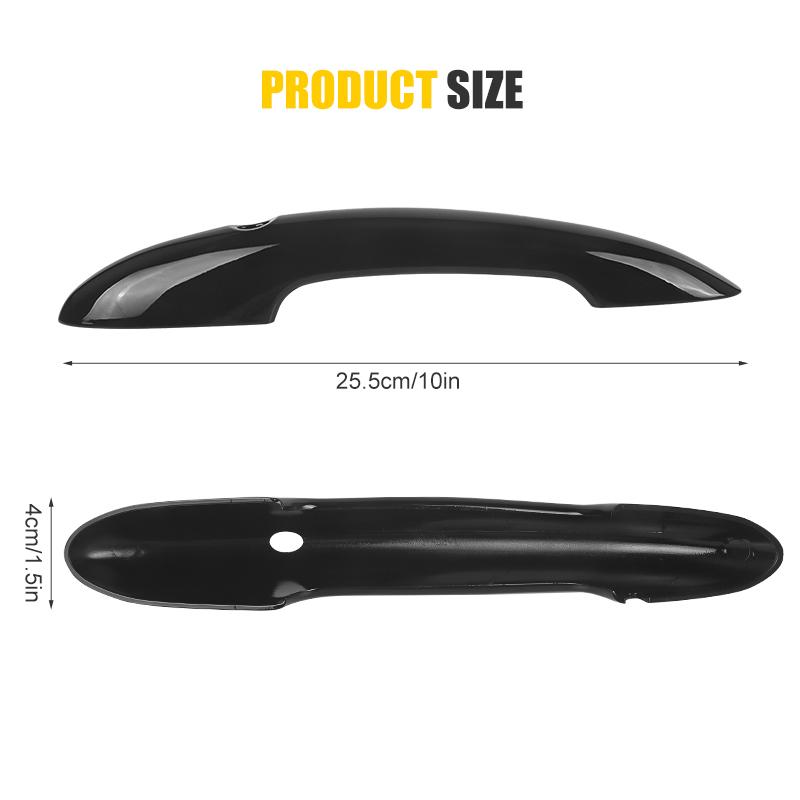 Glossy Black Exterior Door Handle Cover Sticker Trim 2/4 Doors For MINI Cooper S JCW F54 F55 F60 F56 F57 Handle Styling Shell