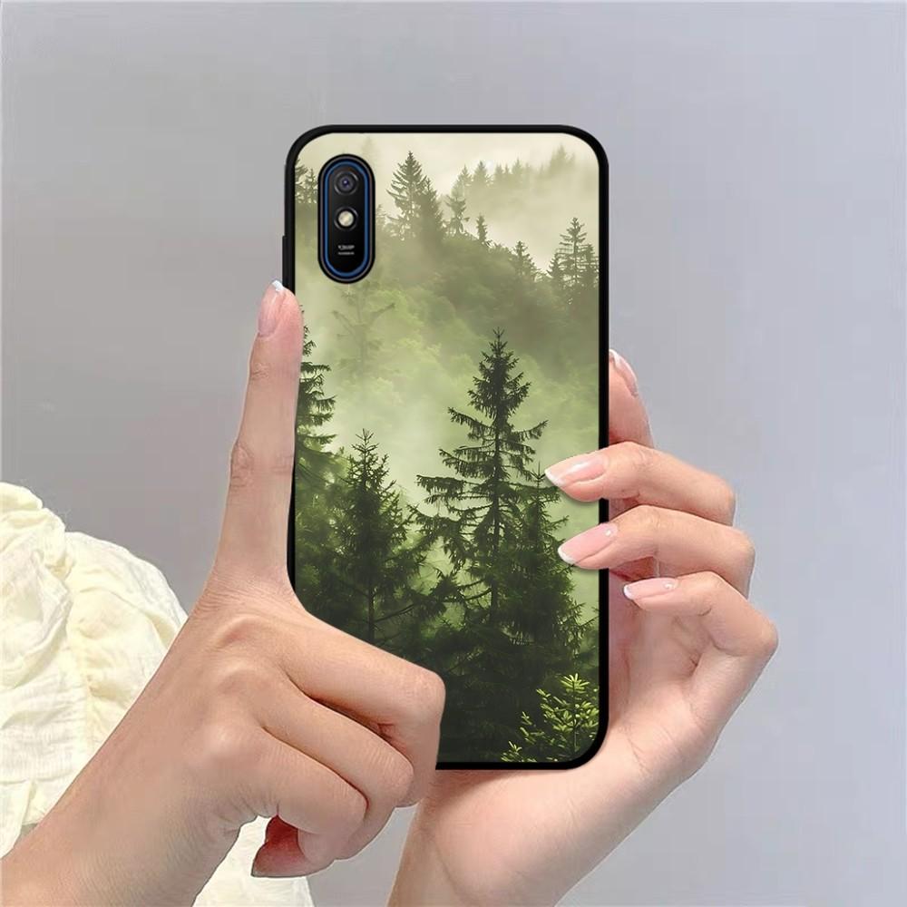 Forest Landscape Phone Case For Redmi 5 6 7 8 9 10 Plus Pro 6 7 8 9 A GO K20 K30 K40 Pro Plus F3 Fundas