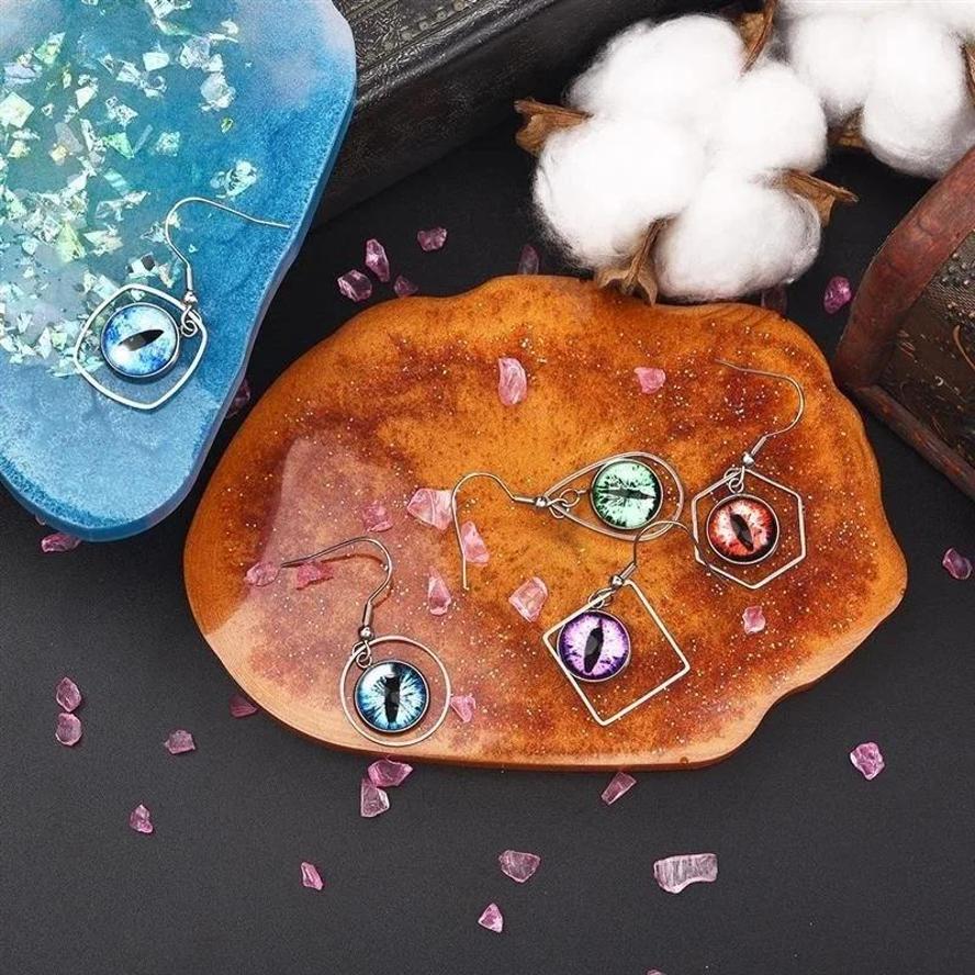 Silikon-Untersetzerformen Harzschmuck UV-Epoxid Gepresste Blume Unregelmäßige Wolkenform Formen Für Schmuckherstellungswerkzeuge DIY Handwerk