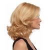 Ladies Synthetic Short Wavy Ombre Fluffy Blonde Wigs Middle Part for Women Daily Use Party Cosplay High Temperature Fiber Wigs