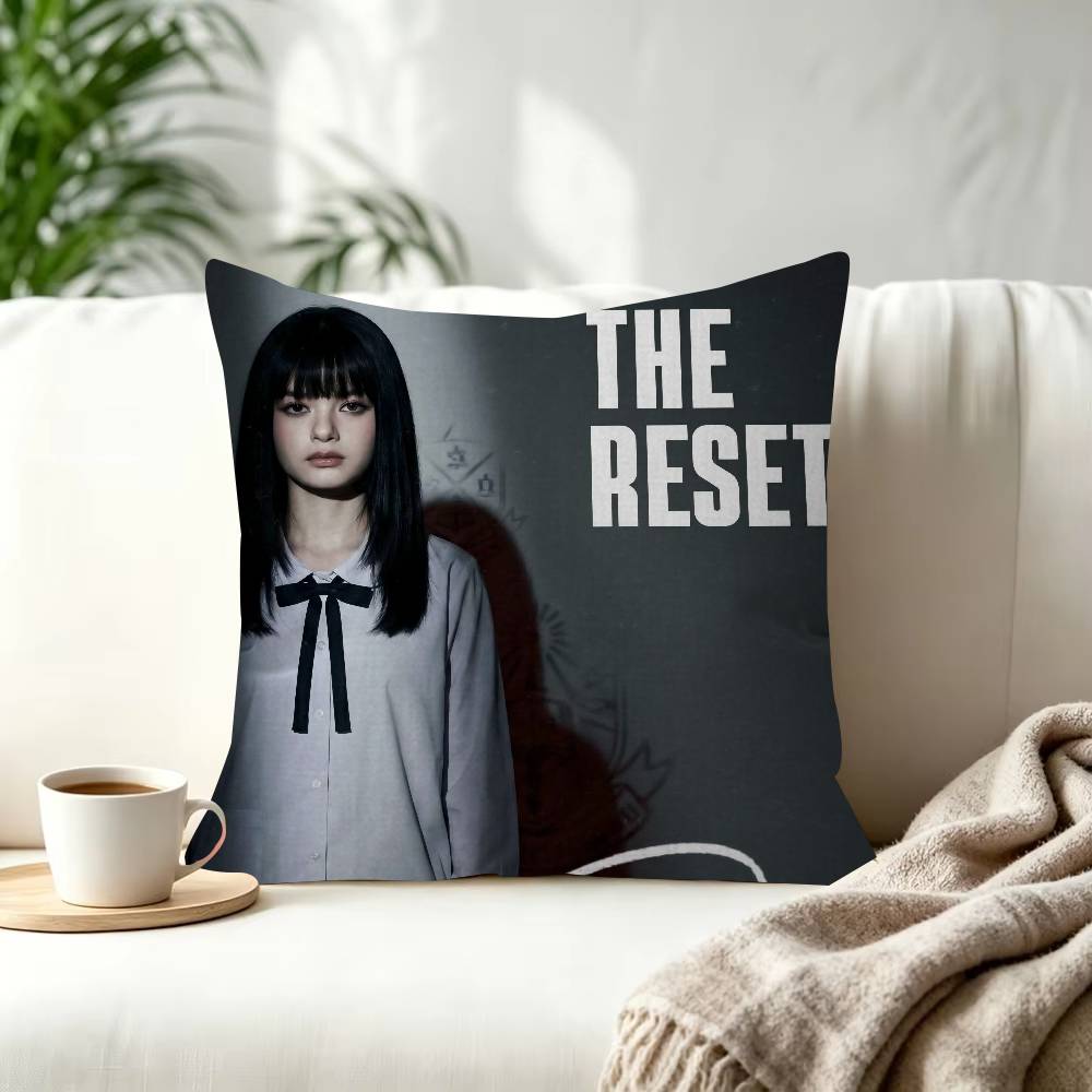 Thriller Girl from Nowhere Decorative Pillowcase Square Pillowcase Home Office Decorative Cushion Cover