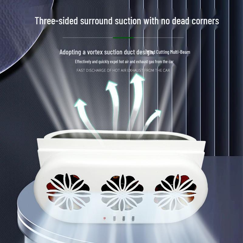 Solar Car Ventilation and Cooling Exhaust Fan