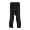 Needles Pu274 C blaCk Poly Smooth Narrow traCk Pants Herren Lange Hosen