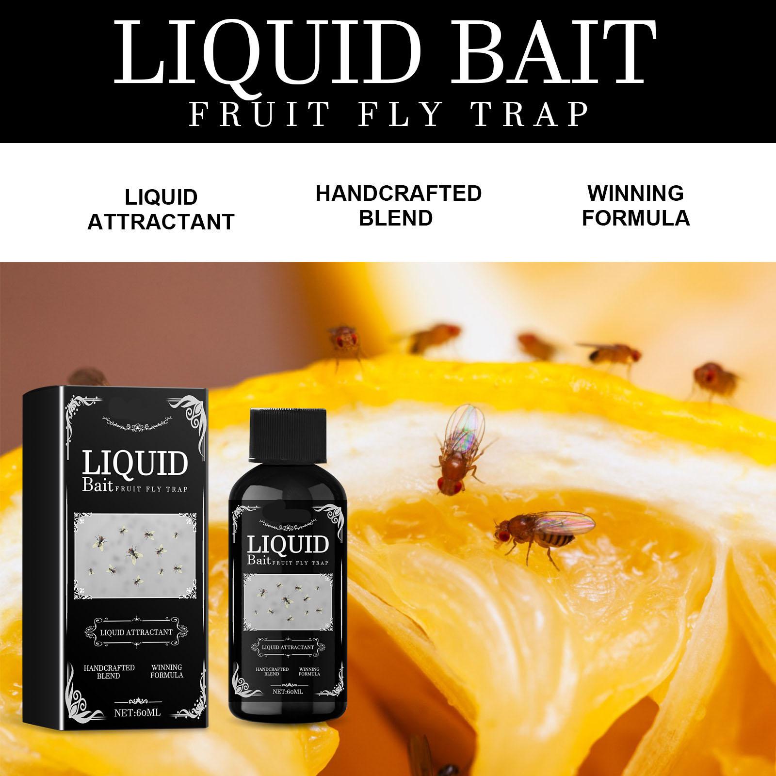 

Средство от плодовой мушки с фруктосорбитолом в составе очень эффективно для отлова на кухне, безопасно, 60 мл One Size