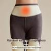 Plush High Waist Warm Velvet Leggings for Winter - Slim Fit with Thigh, Hip, and Knee Support