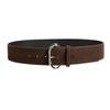 Retro Street Style Solid Color Suede Women Casual Wide Belt For Daily Outfits