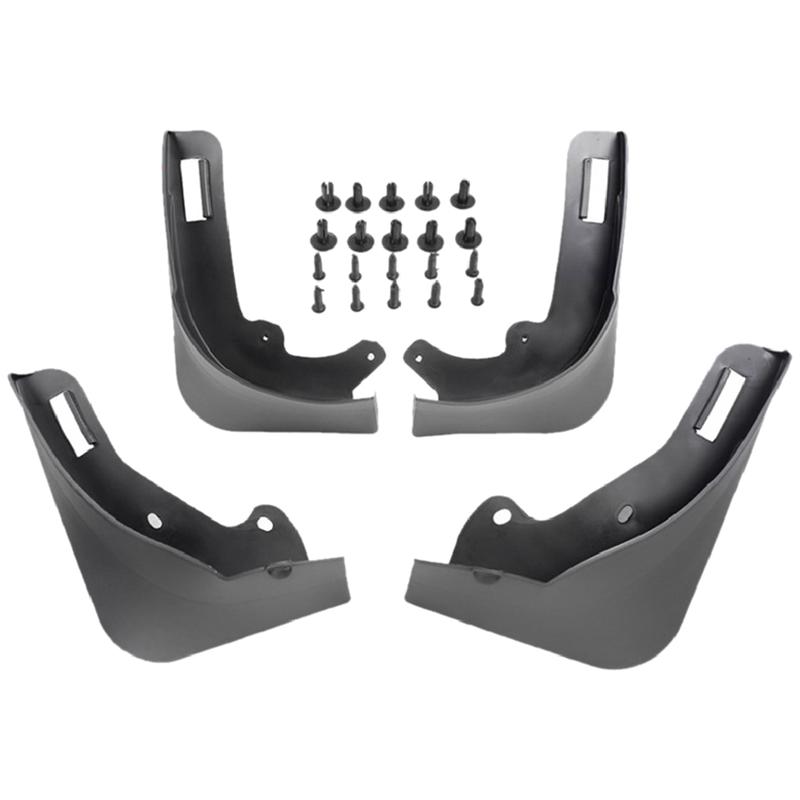 A28G-Car Fender Soft Rubber Fender Rear Wheel Fenders Car  Soft Rubber Fender For Tesla Model Y