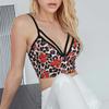 Leopard Print Women's Sleeveless Yoga Camisole - Fitness & Dance Vest