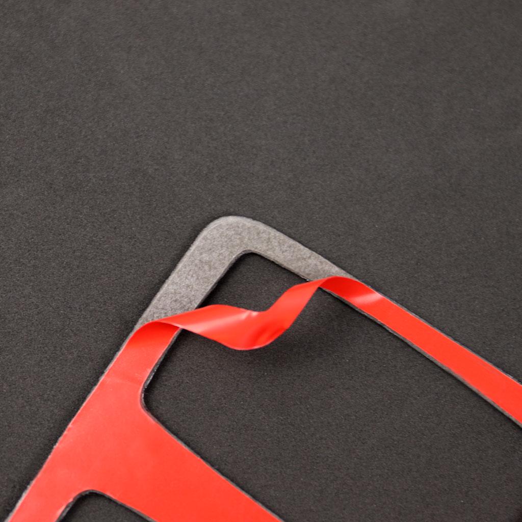 Carbon Fiber Central Console Trim for GLE/GLS 195x197mm Black