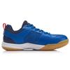 Li Ning Swirl V2 Cushioning Lightweight Slip Resistant Low top Badminton Shoes Unisex Blue AYTP029-1