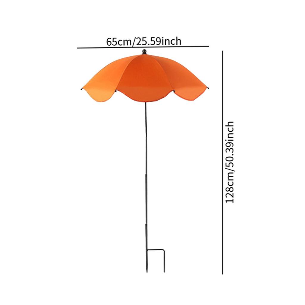 Plant Umbrella, Garden Umbrella, Plant Fiery Shade Cloth Cover, Provides Shade