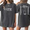 Tate Mcrae The Think Later Tour Camiseta Tate Mcrae Merchandise Concerto Presente para Fã Camiseta Unisex