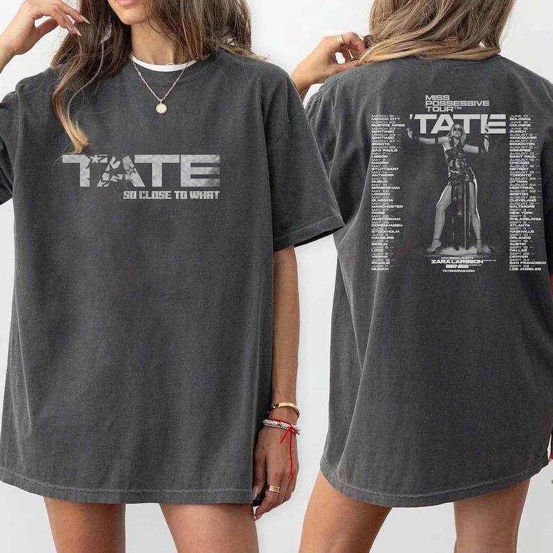 

Tate Mcrae The Think Later Tour TShirt Tate Mcrae Merch Concert Fan Gift Tee Unisex T-Shirt XXXL