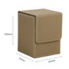 Card Deck Box Protectors with Dividers Portable Baseball Game Case