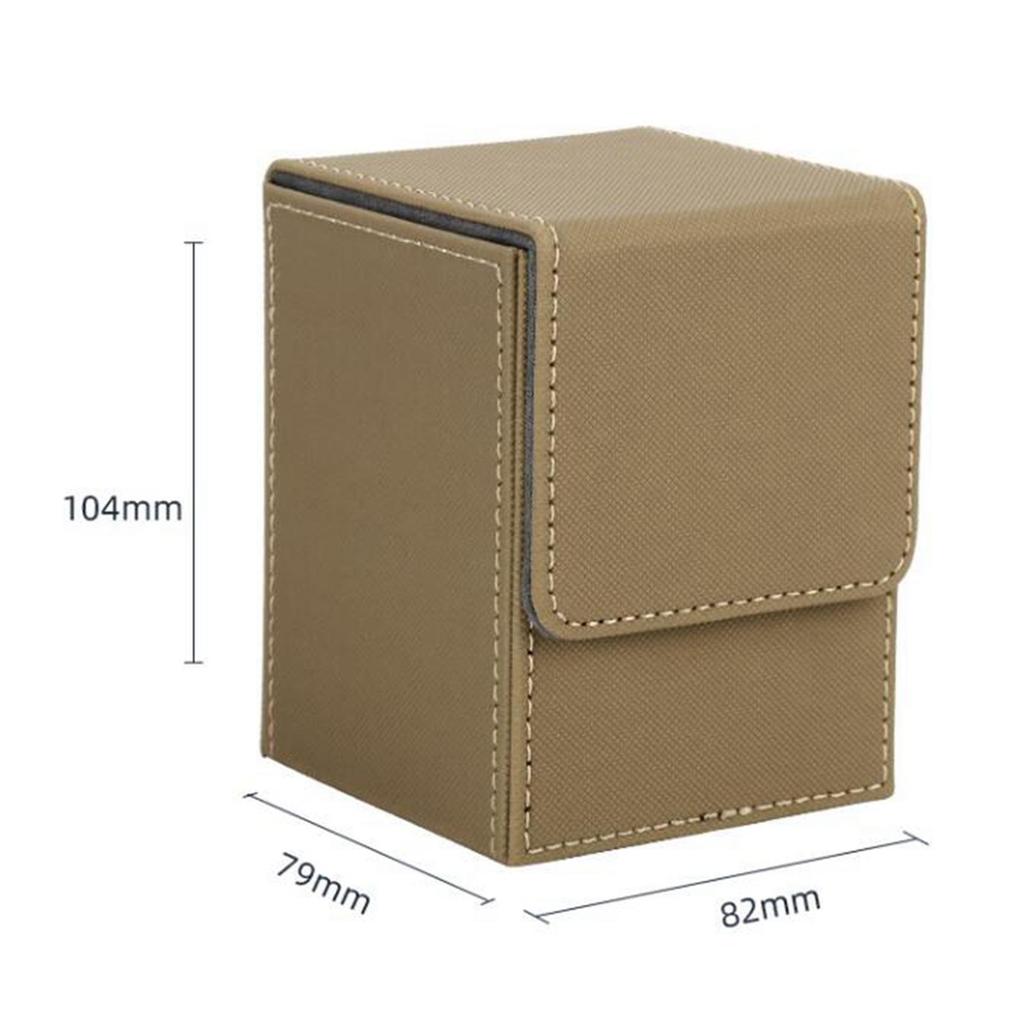 Card Deck Box Protectors with Dividers Portable Baseball Game Case