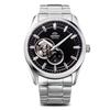 [Orient] Contemporary Semi-Skeleton Automatic Watch RN-AR0001B Men's Black