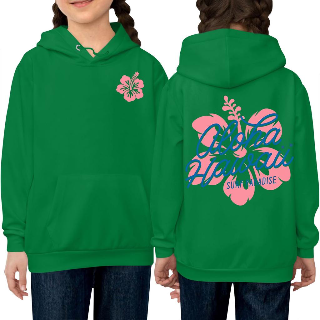 Boys Girls Child Fashion Daily Versatile Casual Crewneck Sweatshirts Daily Long Sleeve Patchwork Top Sweatshirts