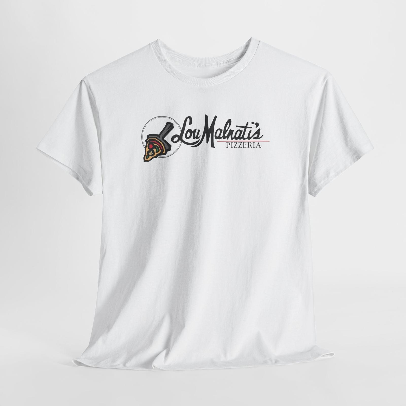 Lou Malnati s Pizzeria Chicago Style Pizza 100% Cotton Unisex Tshirt Tops Tee T-Shirt Mens Womens Tees Top M