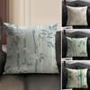 Bamboo Luxury Cushion Cover Natural Linen Organic Fabric DoubleSided Printing Sofa Home Decor Gift Pillow Case
