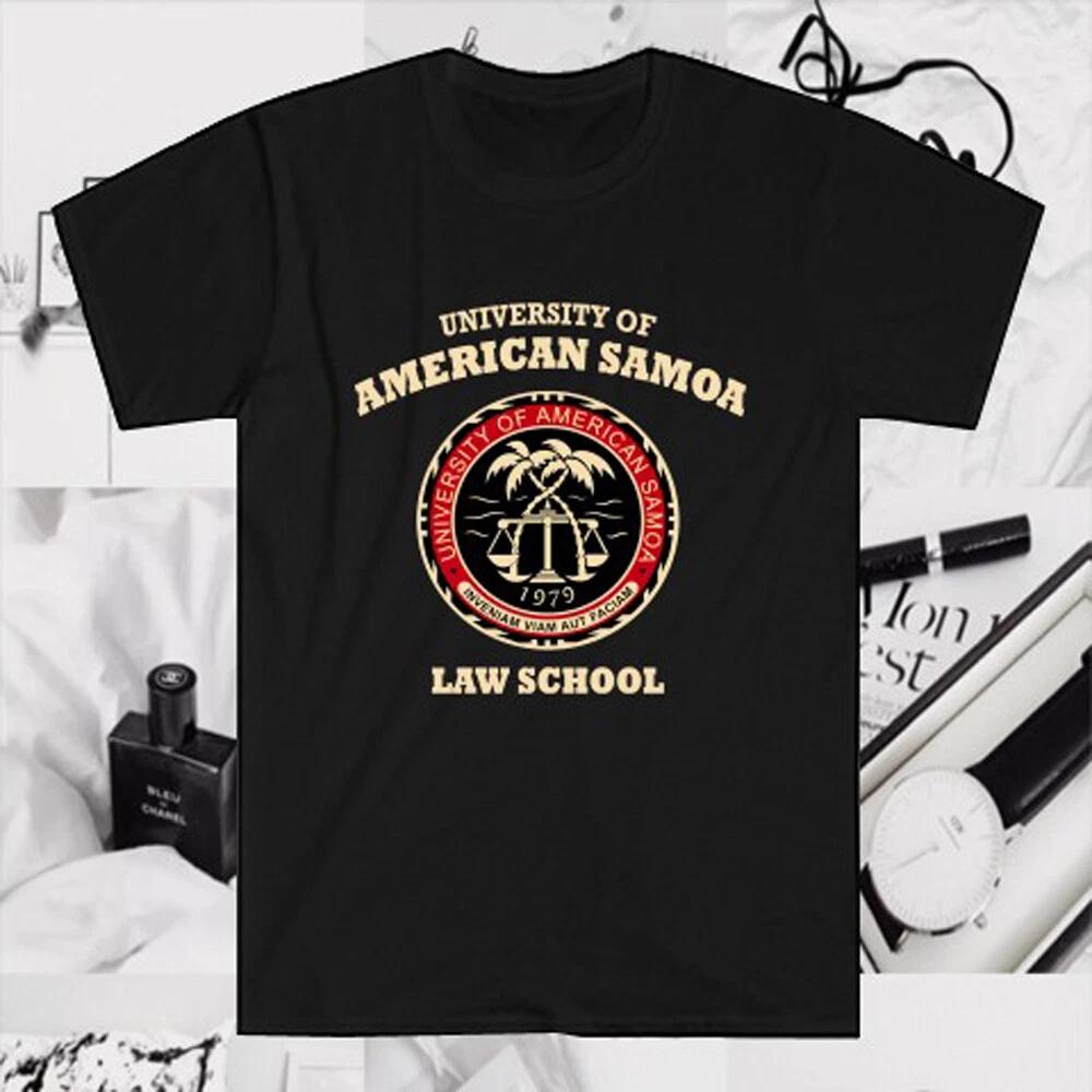 University Of American Samoa Law School Men s Black Size S to 5XL S