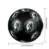 SC Freiburg Indoor Soccer Ball Colorful Machine Stitched PVC Size 5 Team Training Competition Ready Durable High-Bounce Cool Sports Gift