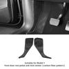 LUCKEASY for Tesla Model 3 Model Y Car Central Control Side Defense Kick Pad Protective Foot Pad Accessories Decoration Trim