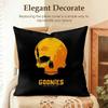 Movie GGoonies Cushion Cover Natural Linen Organic Fabric DoubleSided Printing Sofa Home Decor Gift Pillow Case